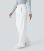 Elegant Stretch Pants with Pockets