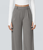 Elegant Stretch Pants with Pockets