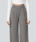 Elegant Stretch Pants with Pockets