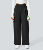 Elegant Stretch Pants with Pockets
