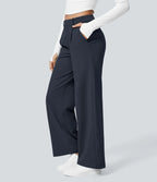 Elegant Stretch Pants with Pockets