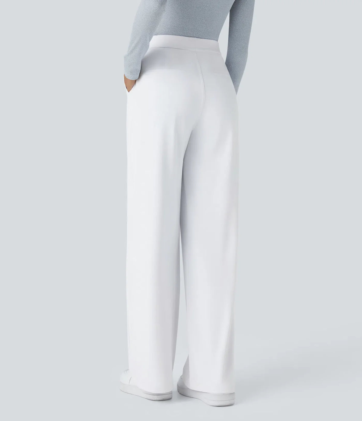 Elegant Stretch Pants with Pockets