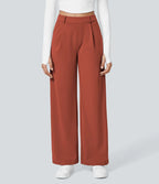 Elegant Stretch Pants with Pockets