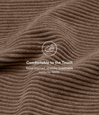 Straight-Leg Corduroy Pants with Pockets